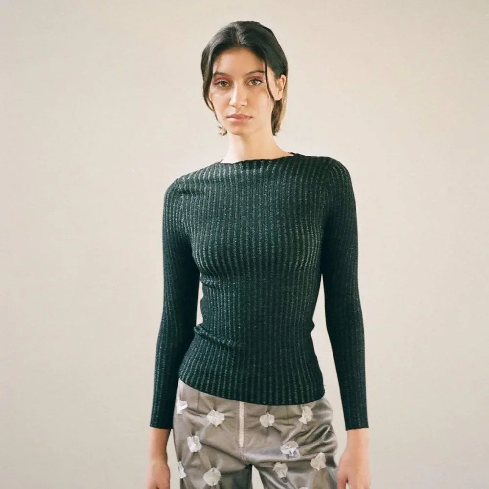 GIU GIU NONNA JEWEL LONG SLEEVE - Picture 3 of 10
